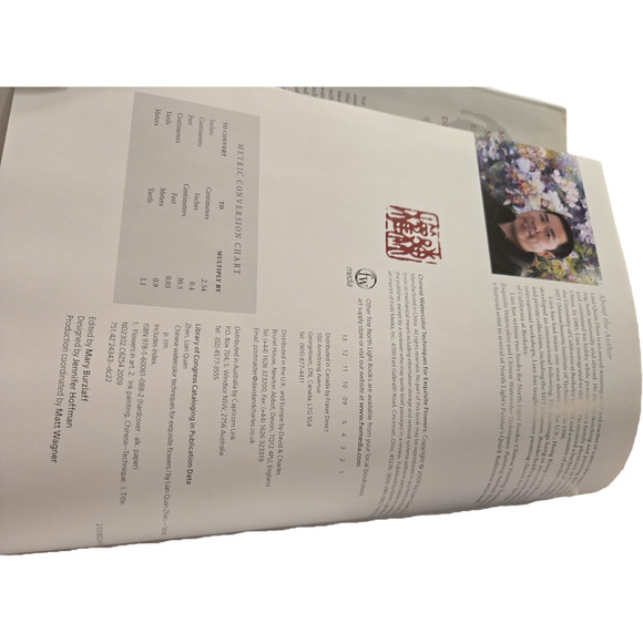 CHINESE WATERCOLOR TECHNIQUES Exquisite Flowers Lian Quan Zhen First Printing - Picture 7 of 8